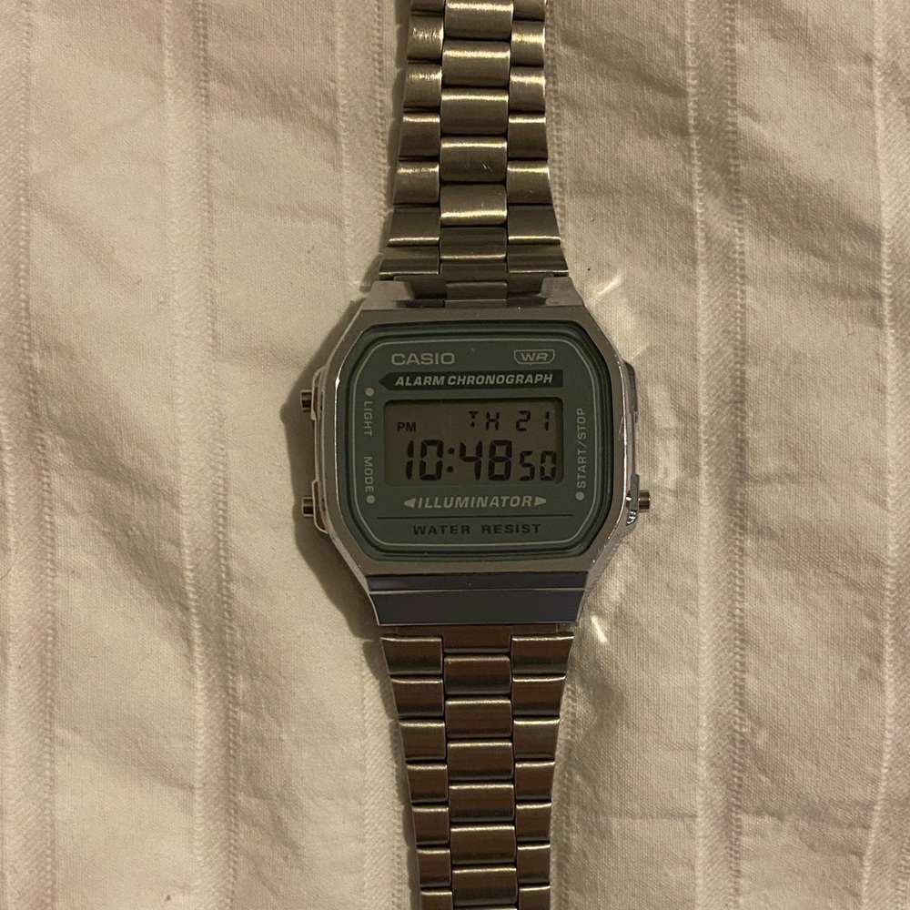 Casio A168 digital watch